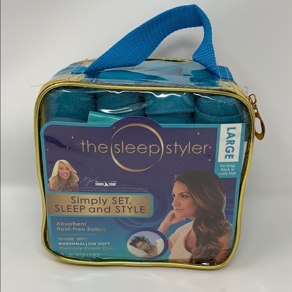 The Sleep Styler Curlers Large NEW